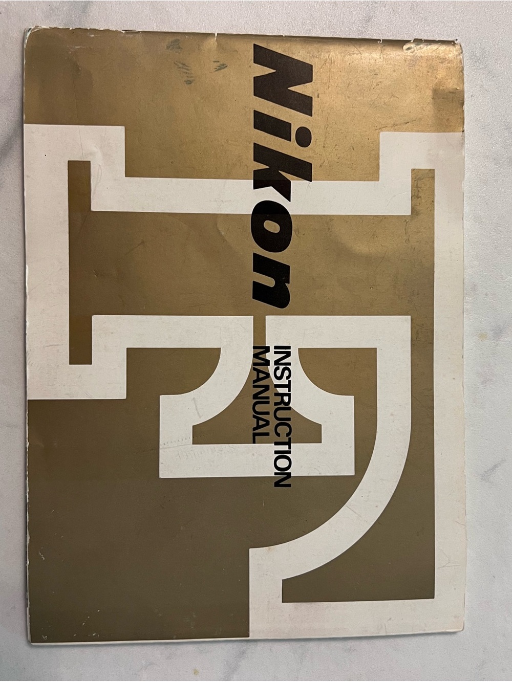 Nikon vintage Instruction Manual
